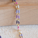 Gold Enamel in Lavender