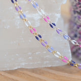 Gold Enamel in Lavender