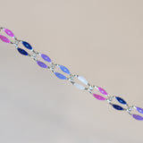 Silver Enamel in Lavender