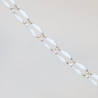 EverArc-2773 white beaded necklace