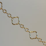 Triple Linked Clover - Gold Filled