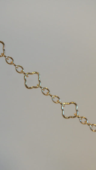 EverArc 2972 Gold Chain with Quatrefoil Design