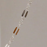 Triple Linked Dapped - Medium - Sterling Silver