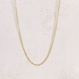 Gold chain necklace