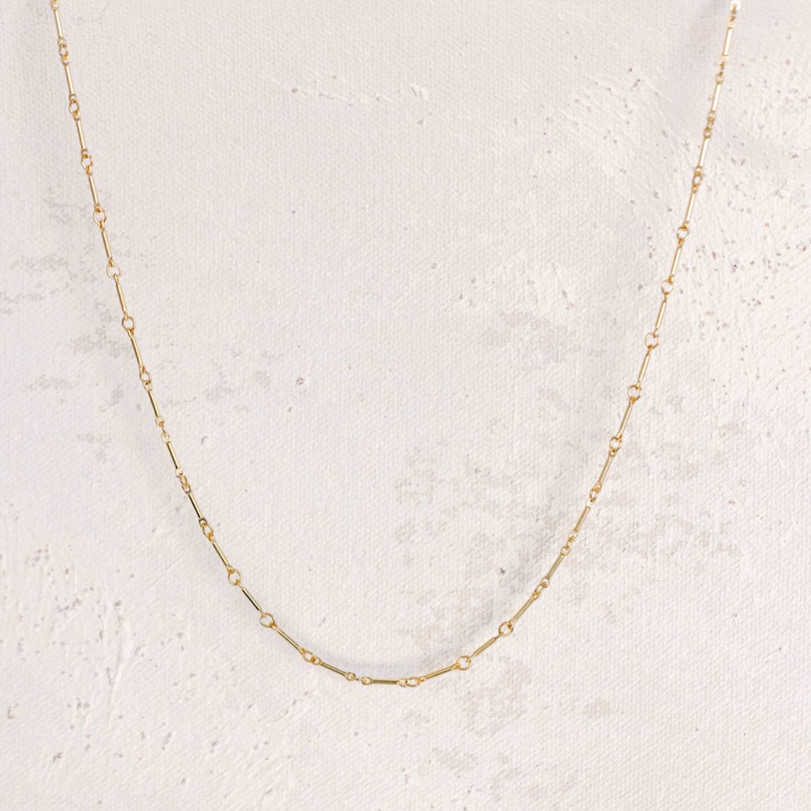 Gold chain necklace