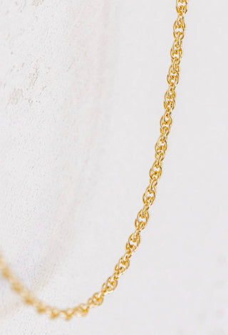 Gold chain necklace, image_20641eb9