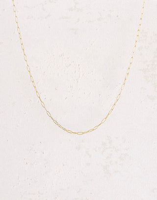 Gold chain necklace