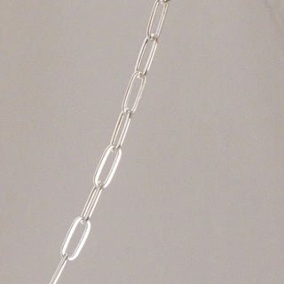 Silver chain necklace
