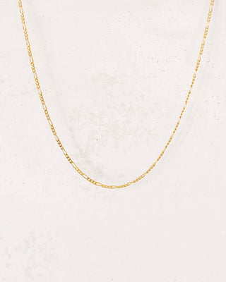 Gold chain necklace image