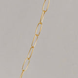 Rounded Paperclip Chain - Small - GF