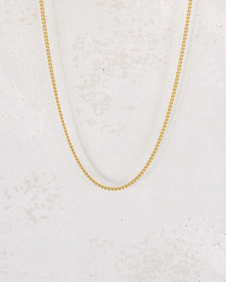 Gold chain necklace