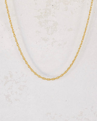 Gold chain necklace