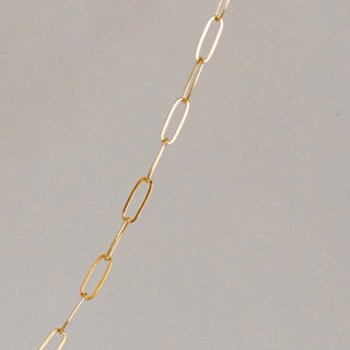 Gold chain necklace