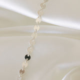 Sequin Disc Chain - Sterling Silver