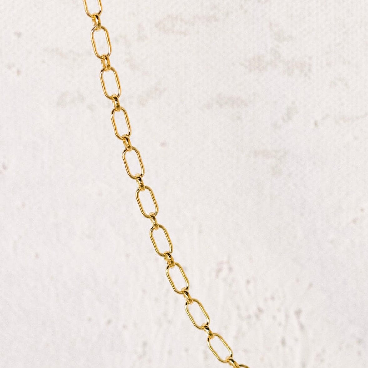 Gold chain necklace image