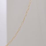 Rounded Paperclip Chain - Small - GF