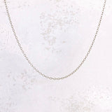 Textured Oval Chain - Sterling Silver