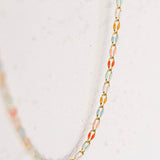 Gold Enamel Chain Tropic