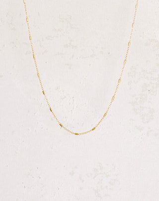 Gold necklace image