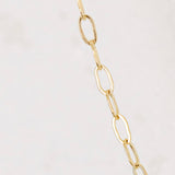 Flat Oval Paperclip Chain - Small - GF