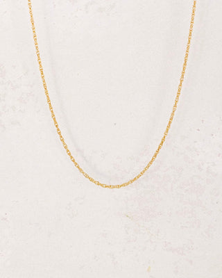 Gold chain necklace