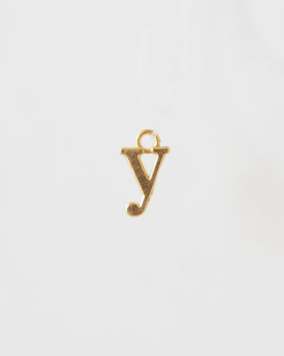 Lowercase Alphabet - Dangle Charms - Gold Plated