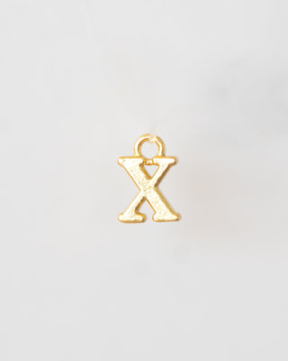 Lowercase Alphabet - Dangle Charms - Gold Plated