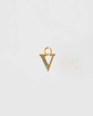 Lowercase Alphabet - Dangle Charms - Gold Plated
