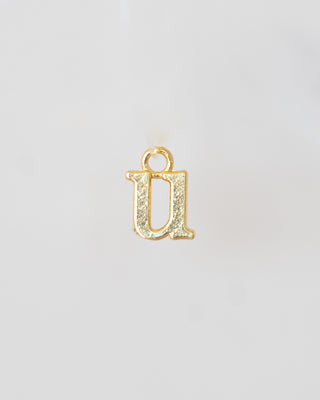 Lowercase Alphabet - Dangle Charms - Gold Plated