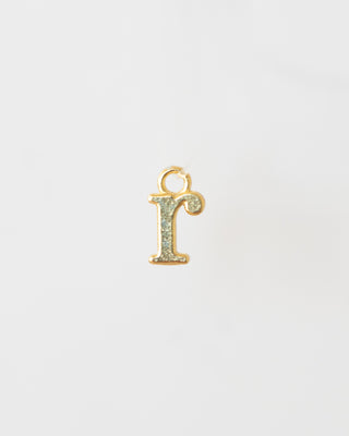 Lowercase Alphabet - Dangle Charms - Gold Plated