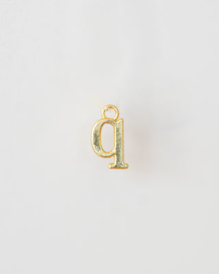 Lowercase Alphabet - Dangle Charms - Gold Plated