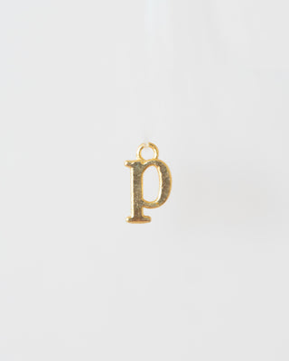 Lowercase Alphabet - Dangle Charms - Gold Plated