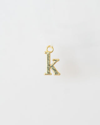 Lowercase Alphabet - Dangle Charms - Gold Plated