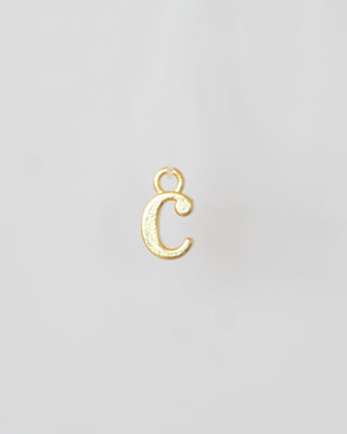 Lowercase Alphabet - Dangle Charms - Gold Plated