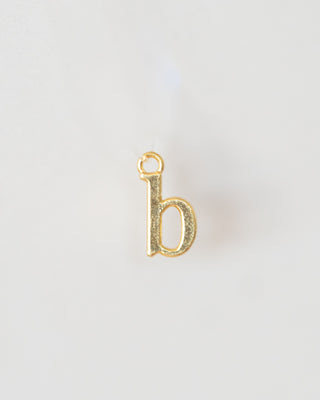 Lowercase Alphabet - Dangle Charms - Gold Plated