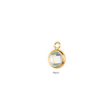 Birthstone Dangle Charms - Gold Filled