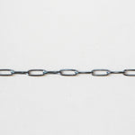 Metal chain on a white background