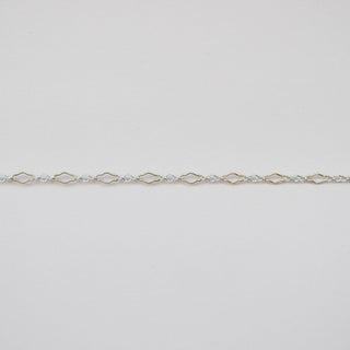 wholesale permanent jewelry chain - two tone
