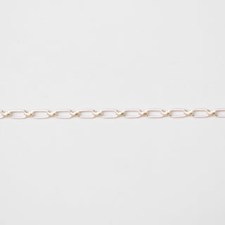 two tone chain for permanent jewelry