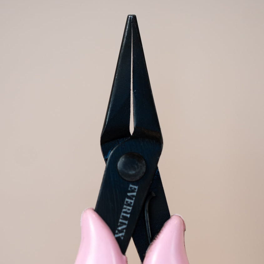 Pink needlenose pliers