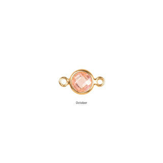 October birthstone charm
