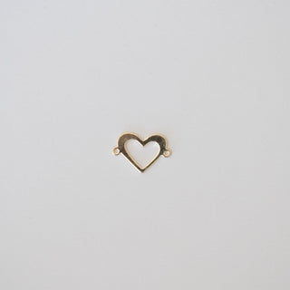 heart charm for permanent jewelry