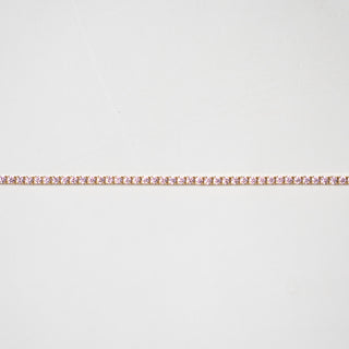 pink tennis chain
