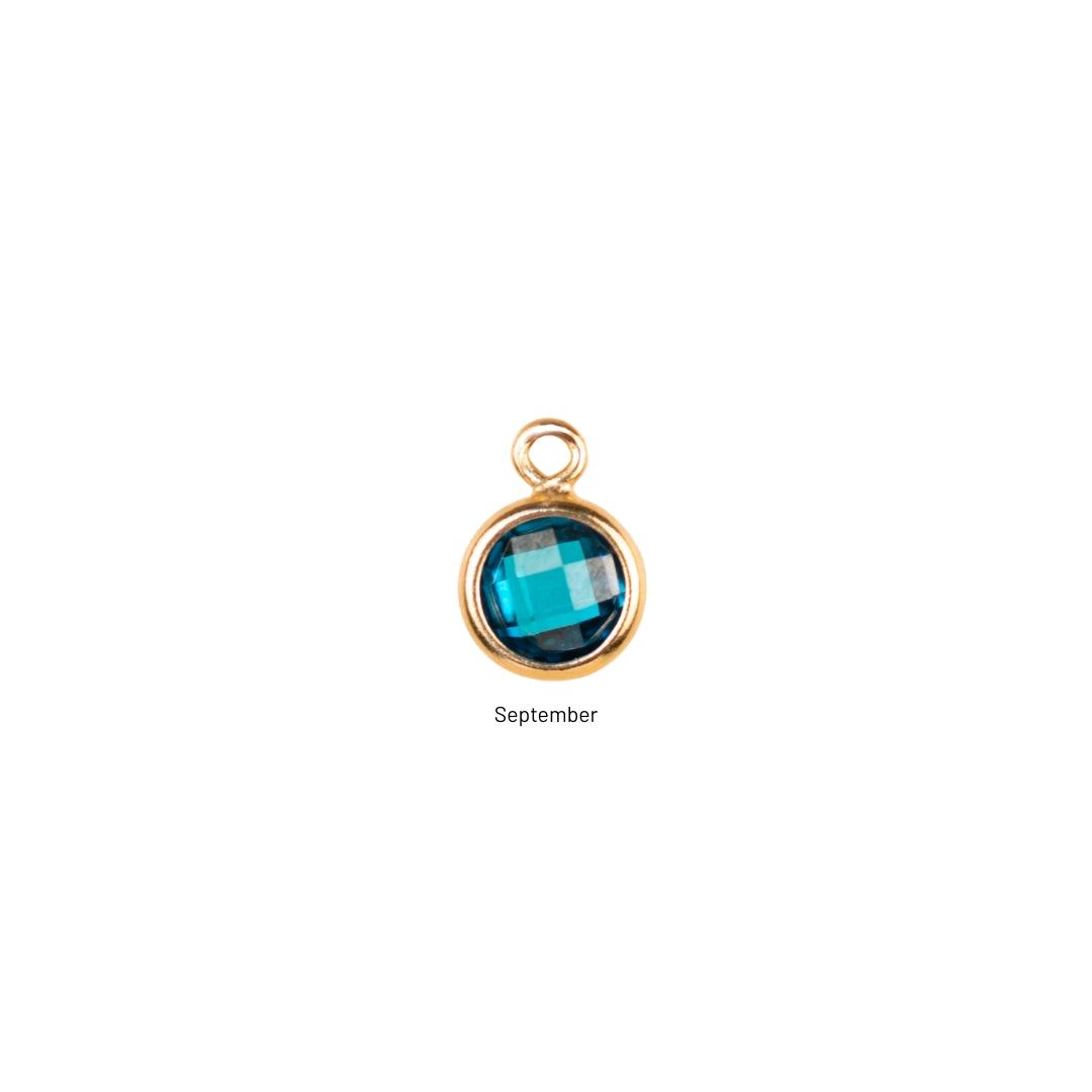 Birthstone Dangle Charms - Gold Filled
