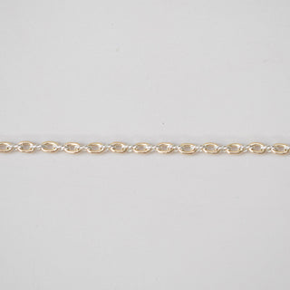 mixed metal chain for permanent jewelry