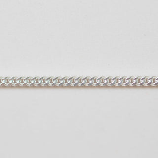 Diamond Cut Close Curb - Sterling Silver
