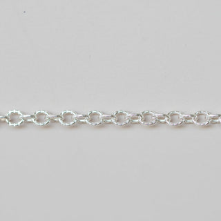 Knurled Cable - Sterling Silver
