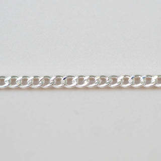 Curb - Flat - Sterling Silver