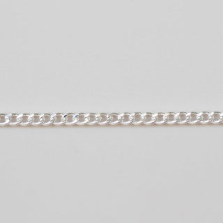 Curb - Flat - Sterling Silver