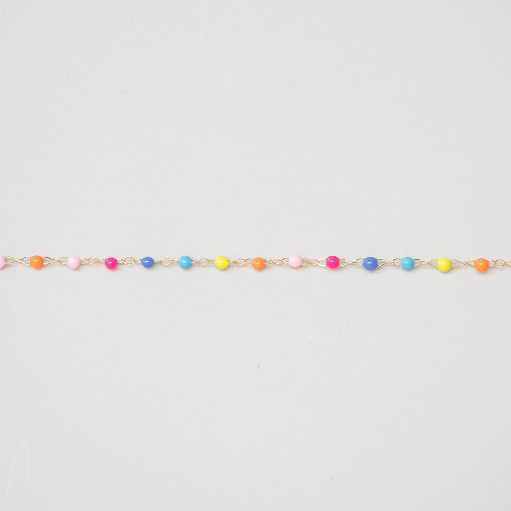 Confetti Enamel Cable - Gold Filled – Everlinx